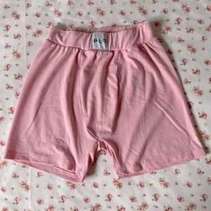 PRETTY LITTLE THING - Baby Pink Boxer Shorts / Bike Shorts